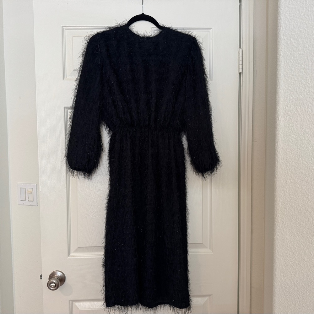 Elegant Vintage Black Dress